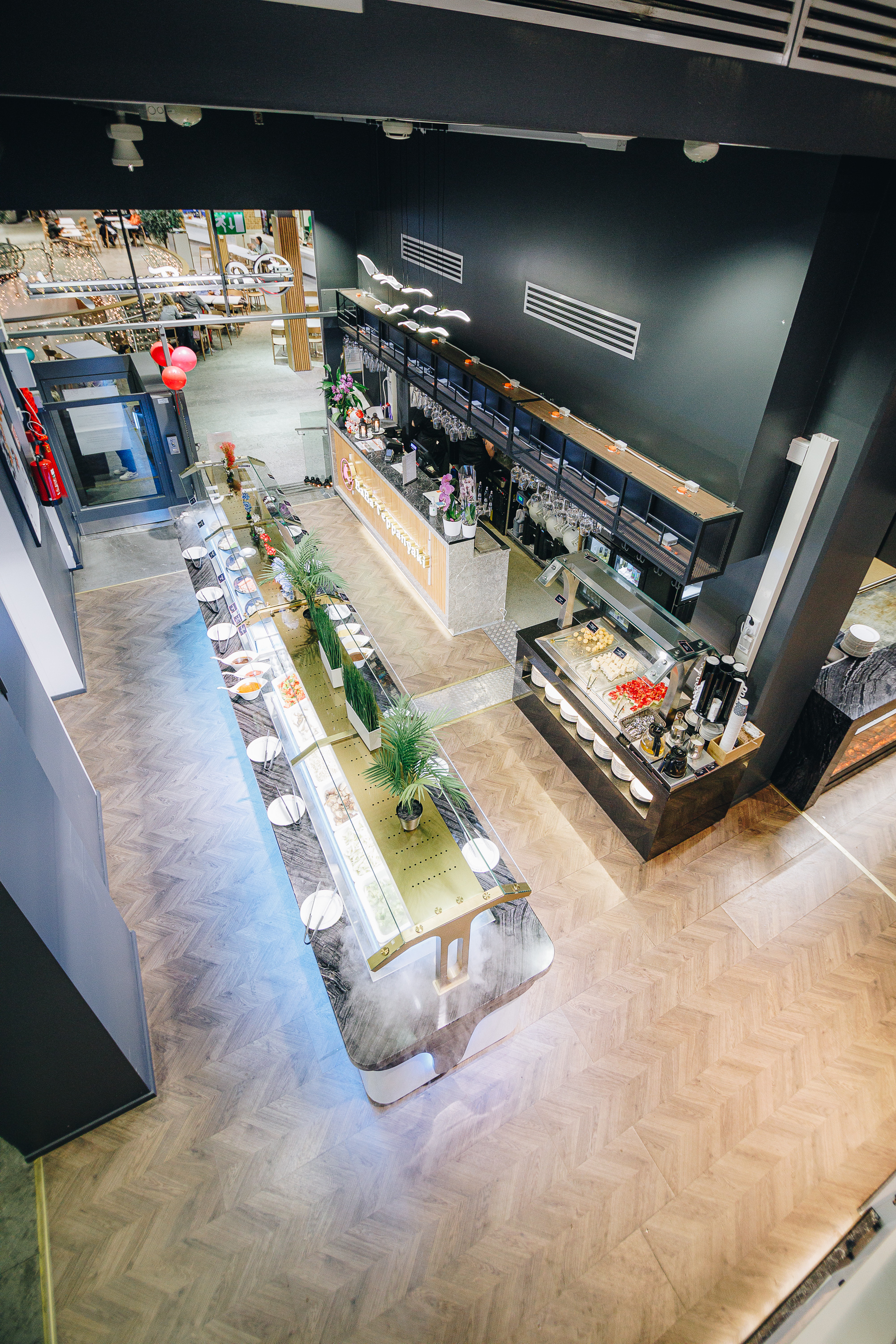 Amano Buru Sushi Restaurant interior